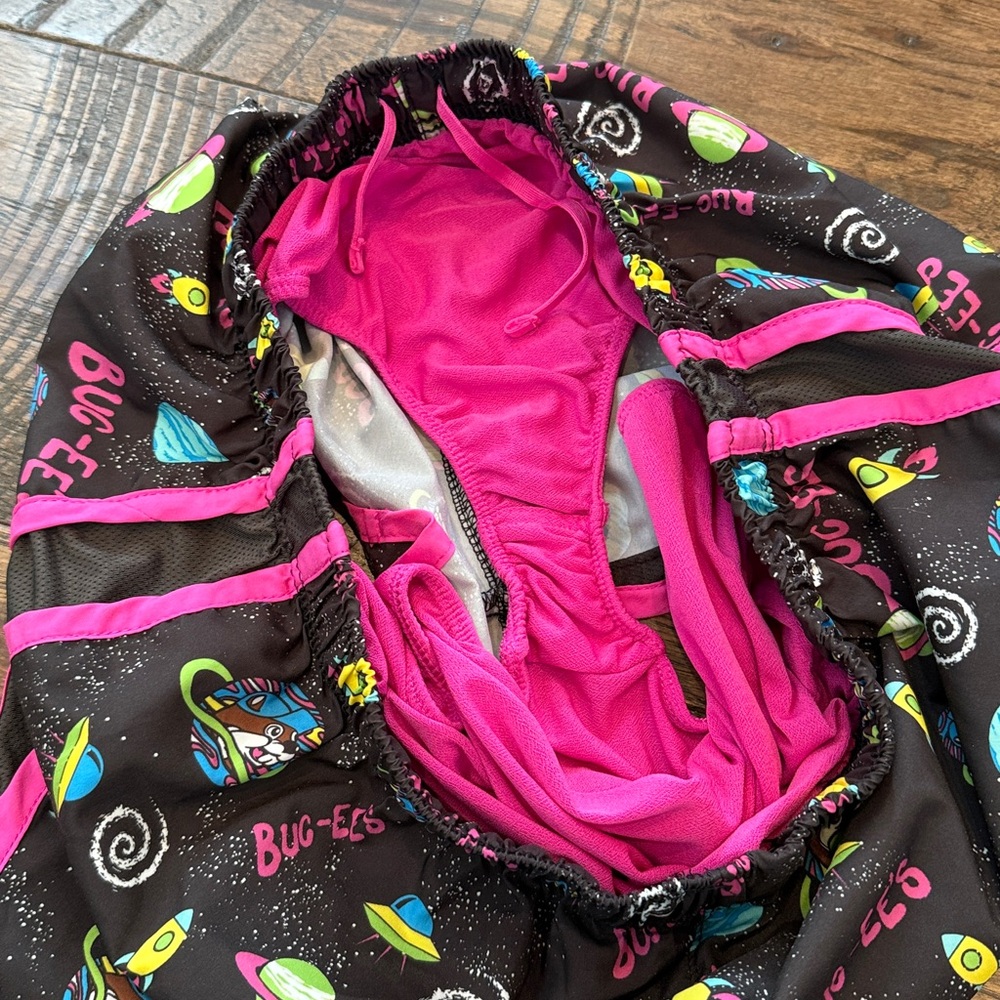 Bucees Space Neon Running shorts - Picture 3 of 4